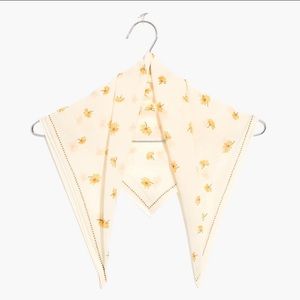 Madewell Marguerite Antique Cream Bandanna